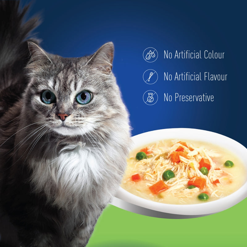[Buy 5 Free 1] Delizios Adoree 70g Gravy Wet Cat Food Adult & Kitten