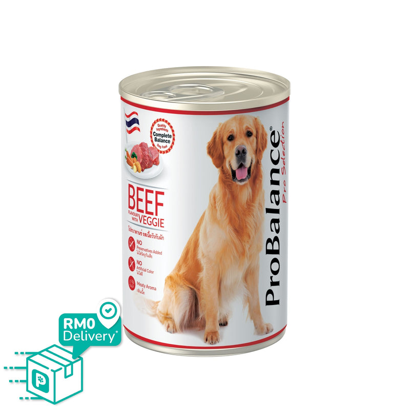 Probalance 400g Beef With Vegetable Wet Dog Food