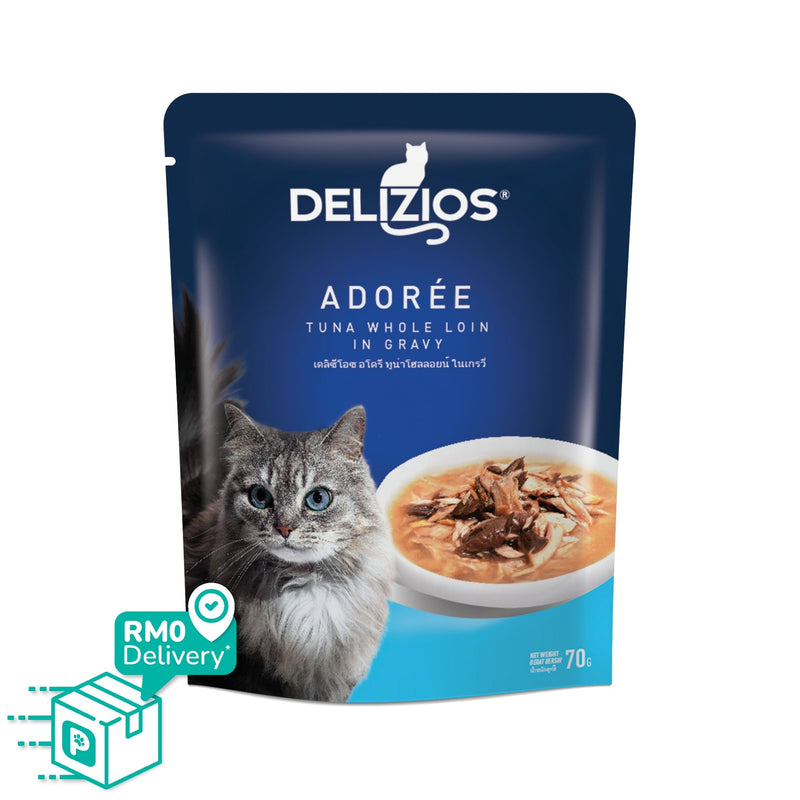 Delizios 70g Adoree Tuna Whole Loin In Gravy