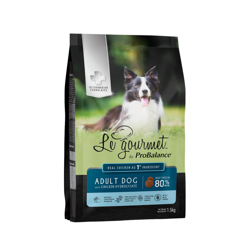 Le Gourmet Adult Dry Kibble 1.5kg (Chicken Hydrolysate)