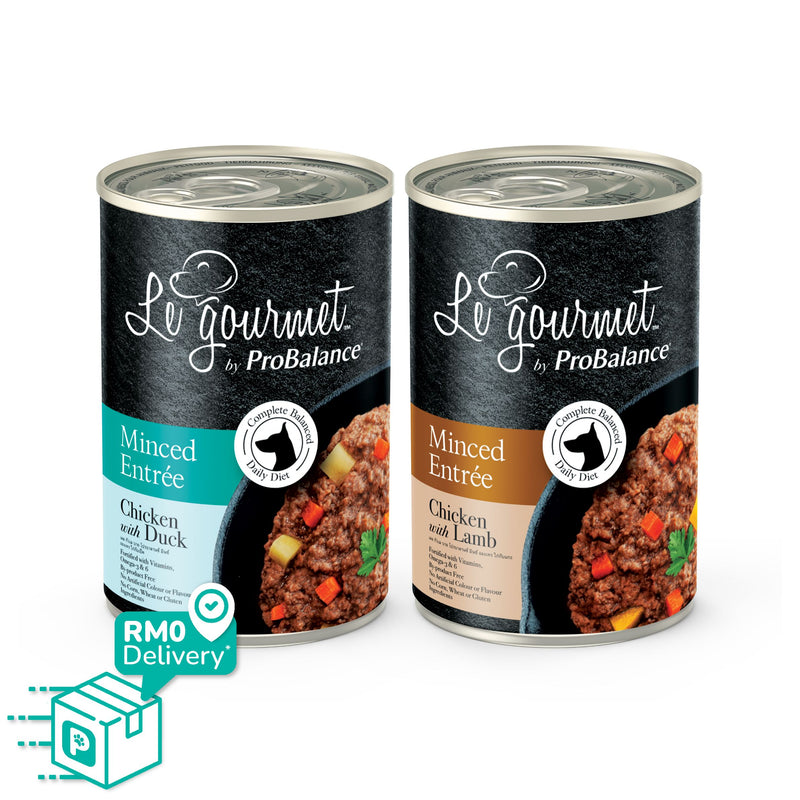 Le Gourmet 400g Minced Entree Series