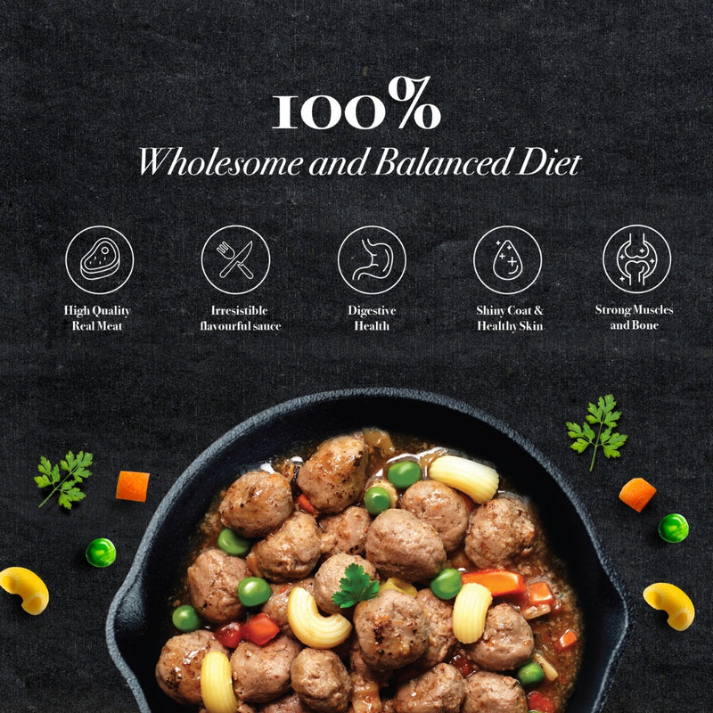 [Bundle Deals] Le Gourmet 230g Savory Stew Meatball Dog Wet Food (12 packs)