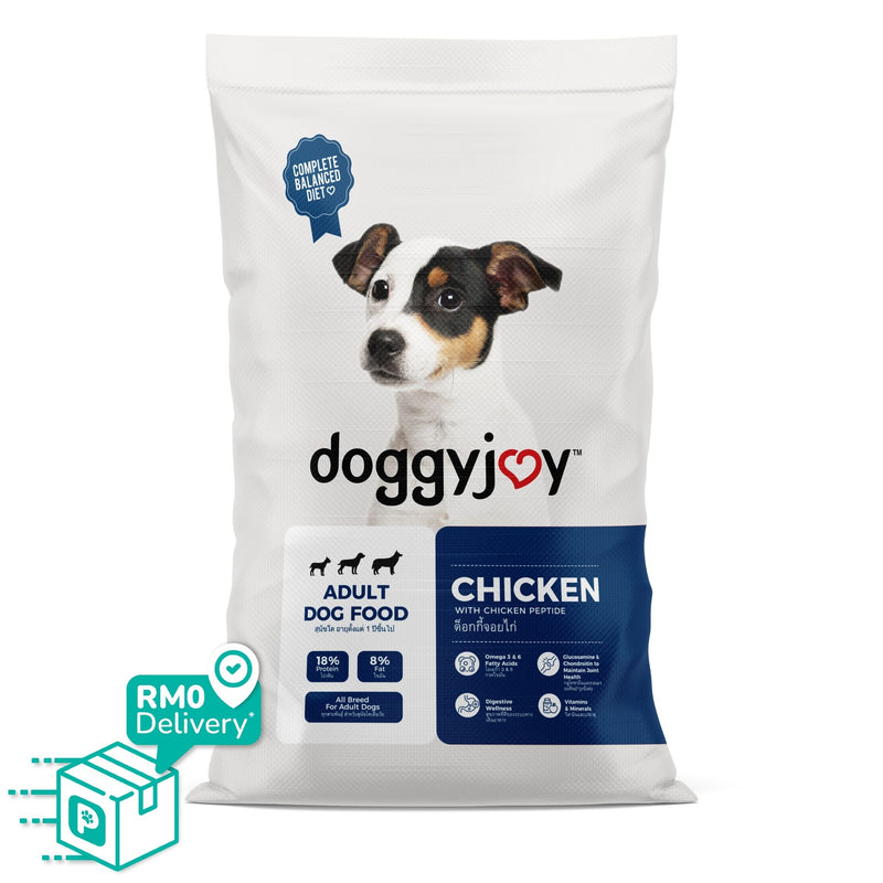 Doggyjoy Dry Dog Food 10kg (Chicken/Beef/Liver)