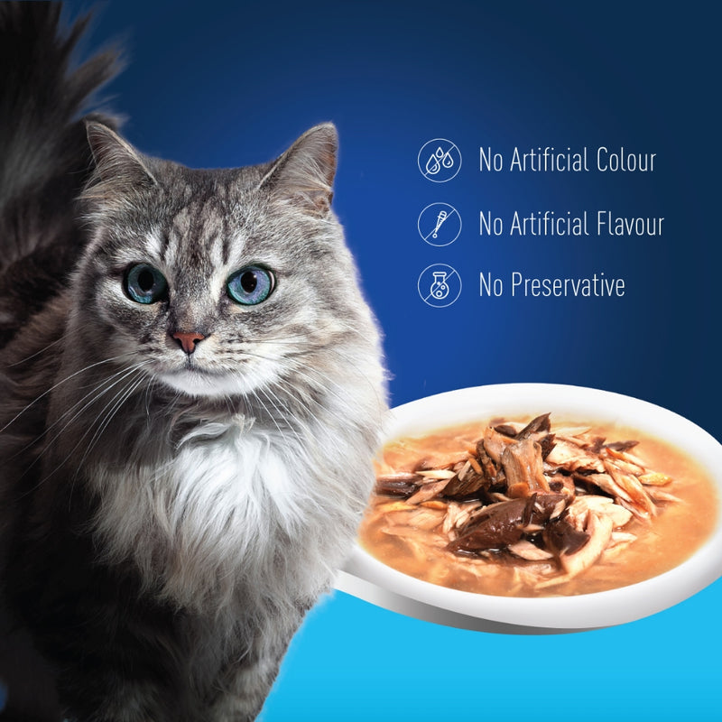 [Buy 5 Free 1] Delizios Adoree 70g Gravy Wet Cat Food Adult & Kitten