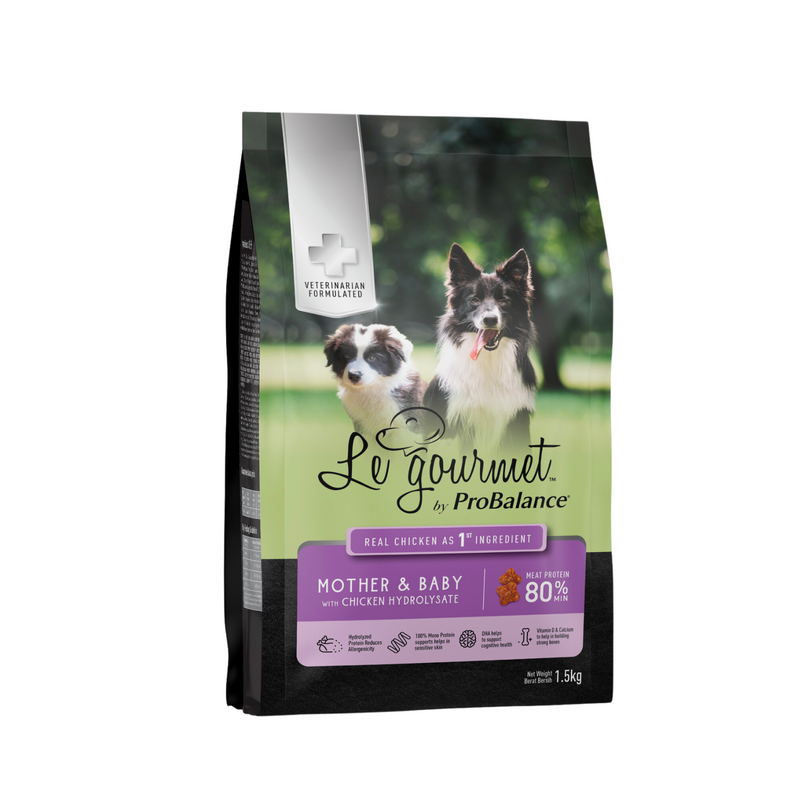 Le Gourmet Mother & Baby Dry Kibble 1.5kg (Chicken Hydrolysate)