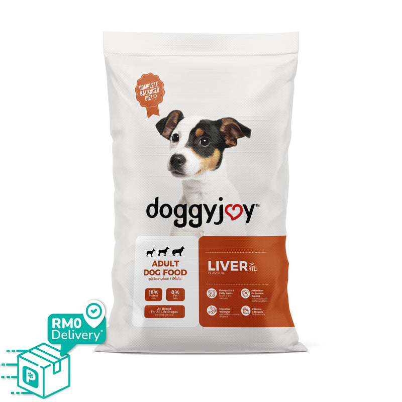 Doggyjoy Dry Dog Food 10kg (Chicken/Beef/Liver)