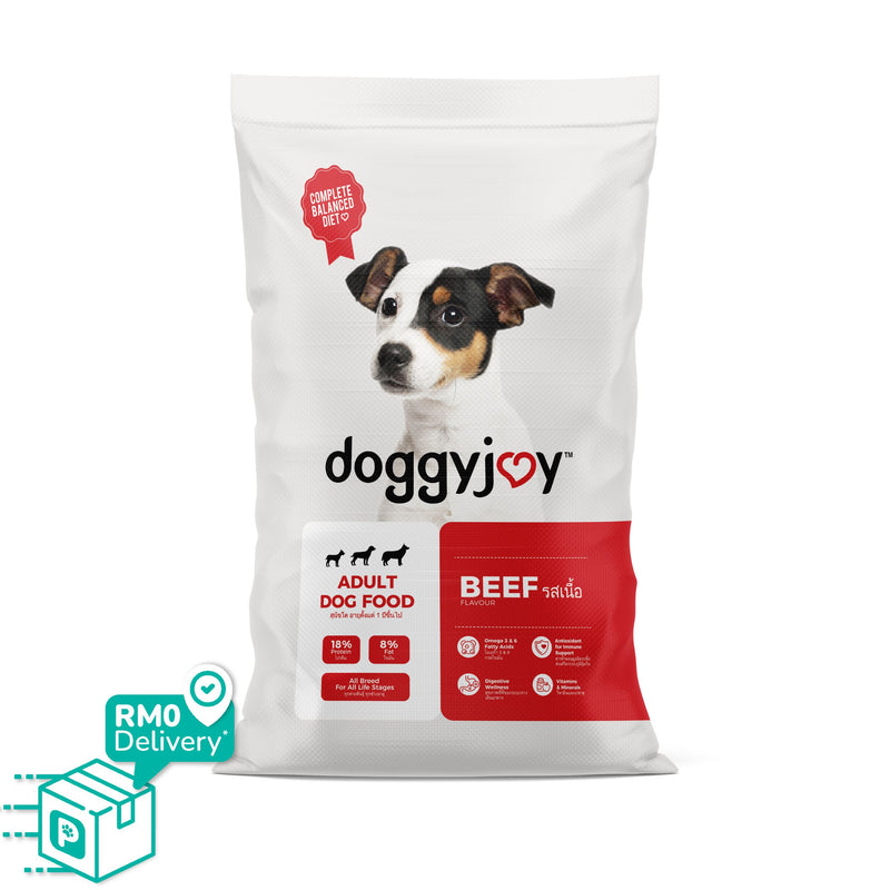 Doggyjoy Dry Dog Food 10kg (Chicken/Beef/Liver)