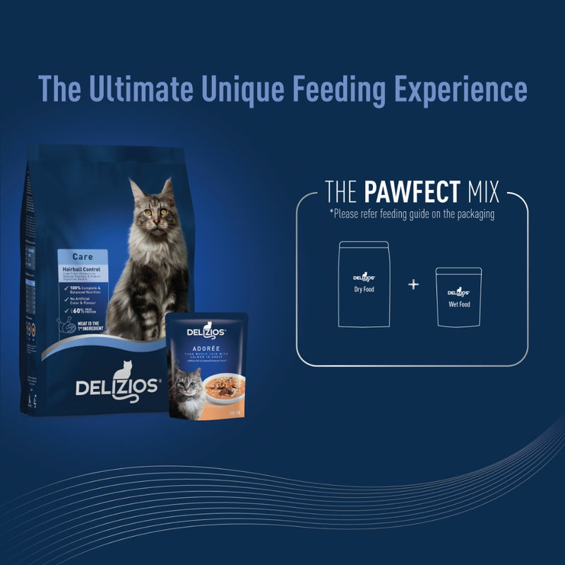 [Buy 5 Free 1] Delizios Adoree 70g Gravy Wet Cat Food Adult & Kitten