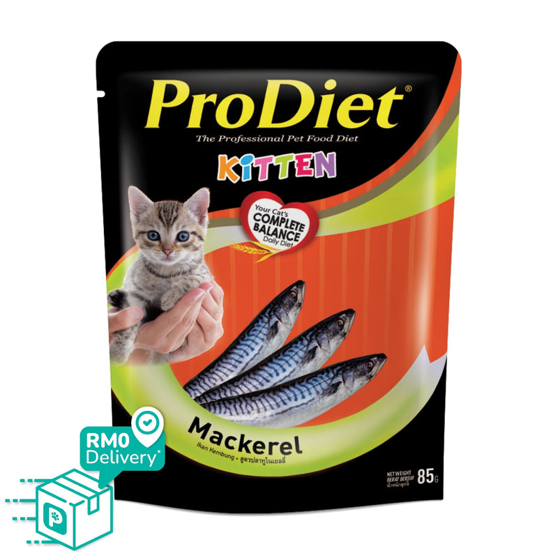 ProDiet 85G Wet Cat Food (Kitten Mackerel)