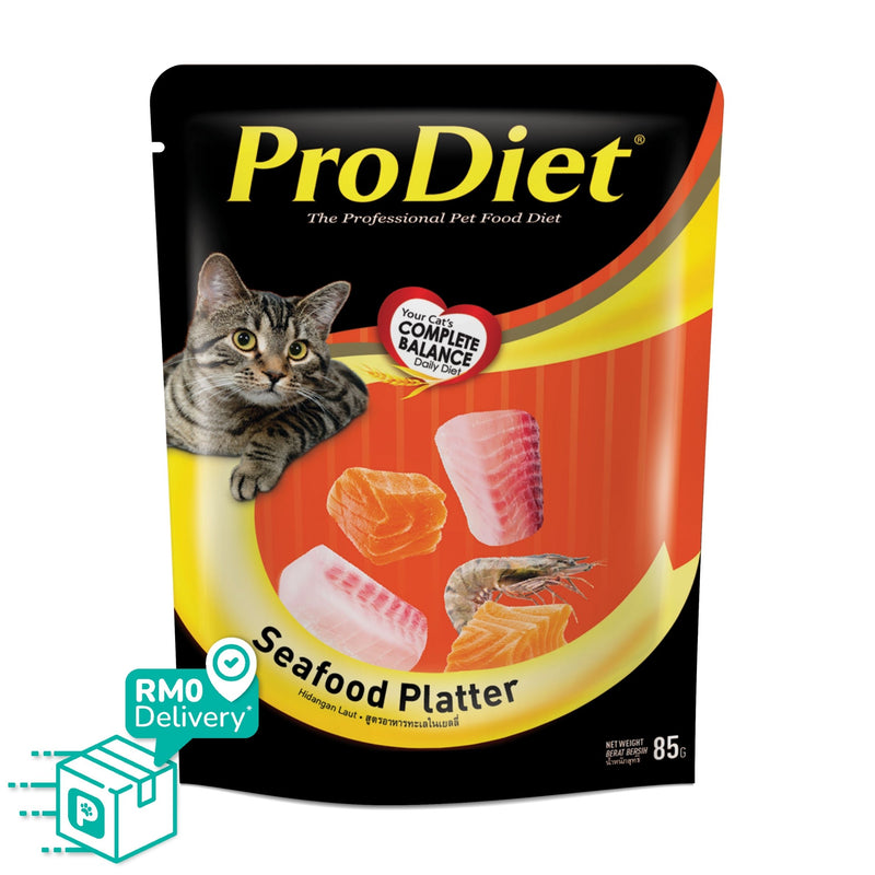 ProDiet 85G Wet Cat Food (Seafood Platter)