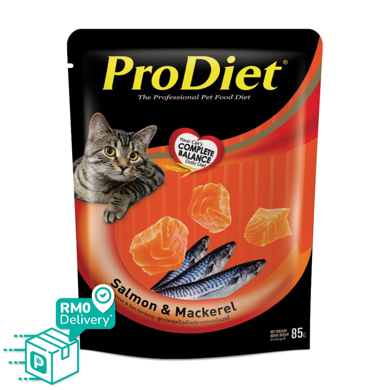 ProDiet 85G Wet Cat Food (Salmon & Mackerel)