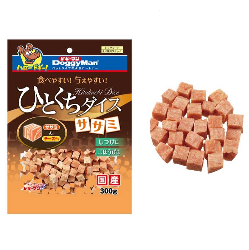 Doggyman 300g Mouthful Dice Series