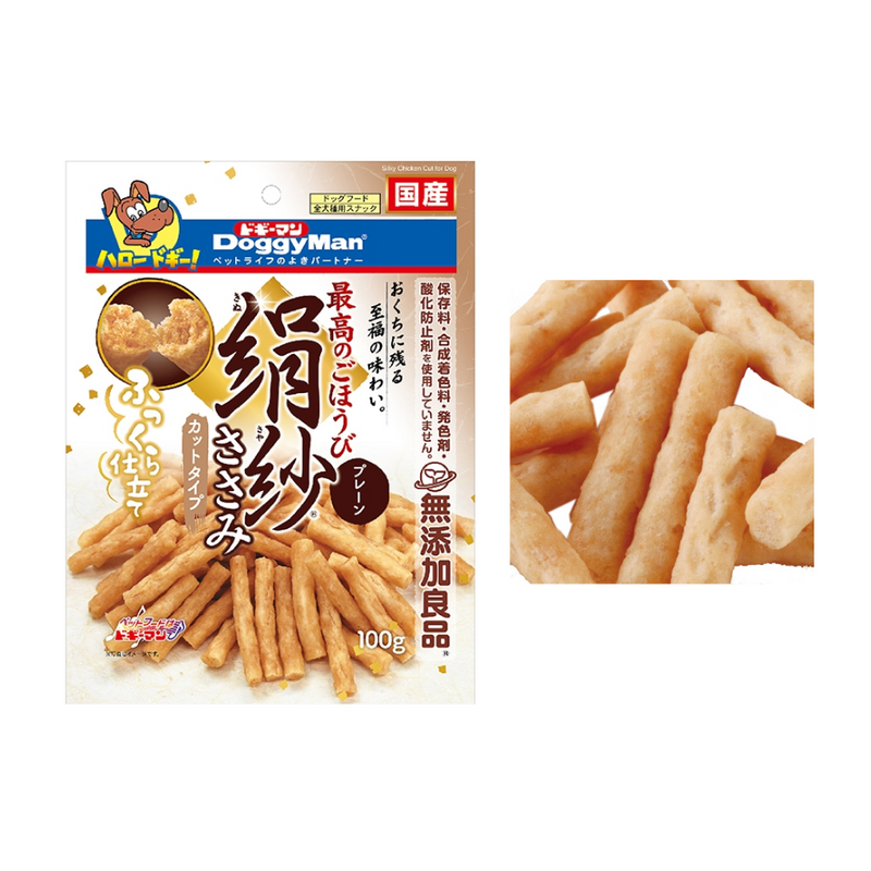 Doggyman Silky Chicken Series Dog Treat Snack 100g (Cube/Cut)