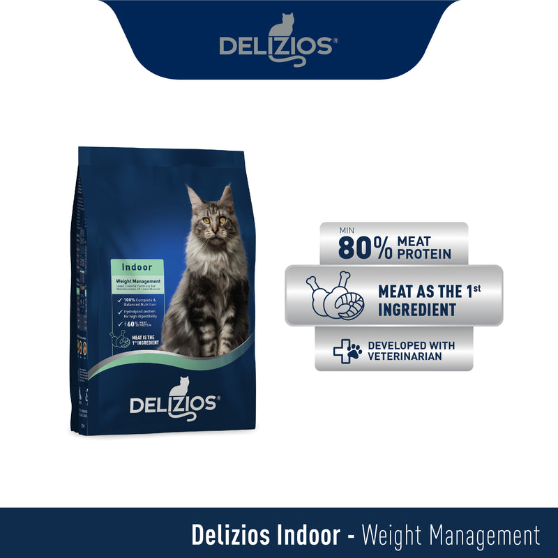 Delizios Indoor & Weight Control 1kg