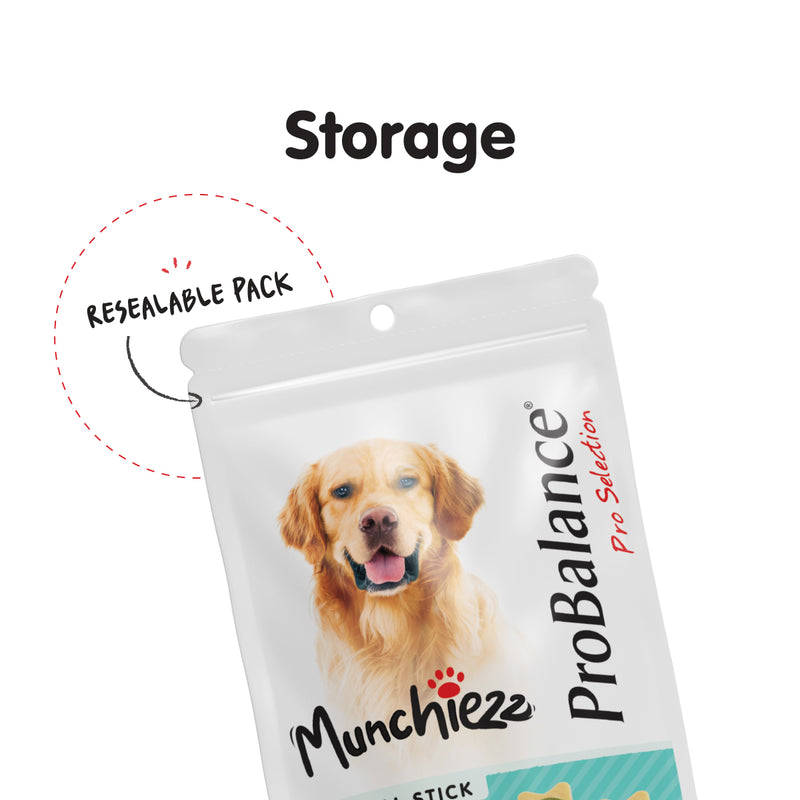 ProBalance Munchiezz Dental Stick 100g (Mint / Chamomile / Lemon) Dog Treats Dental Health Support