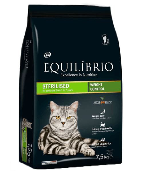 Equilibrio Sterilised 2kg-7.5kg