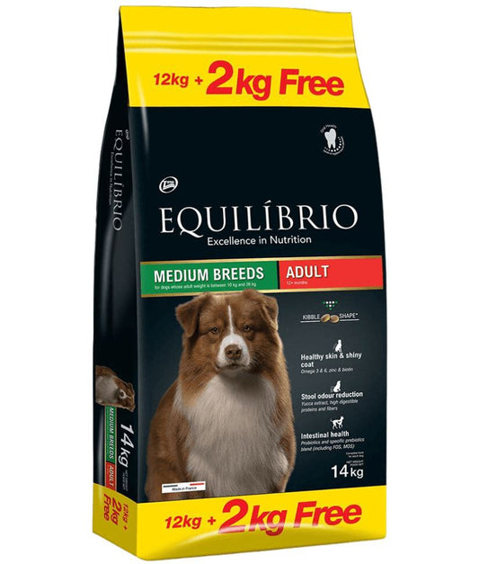 Equilibrio - Medium Breed Adult 2kg-12kg