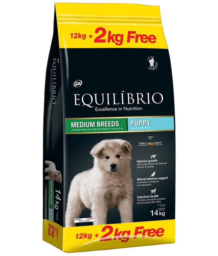 Equilibrio - Medium Breed Puppy 2kg-12kg