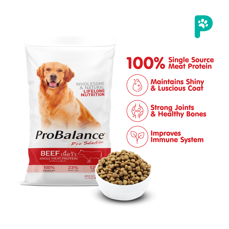 ProBalance Beef 15KG Single Source Adult Dry Dog Food