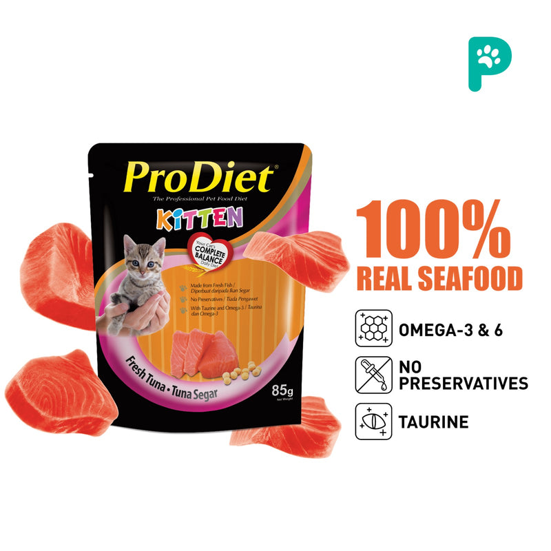 ProDiet 85G Wet Cat Food (Kitten Tuna)