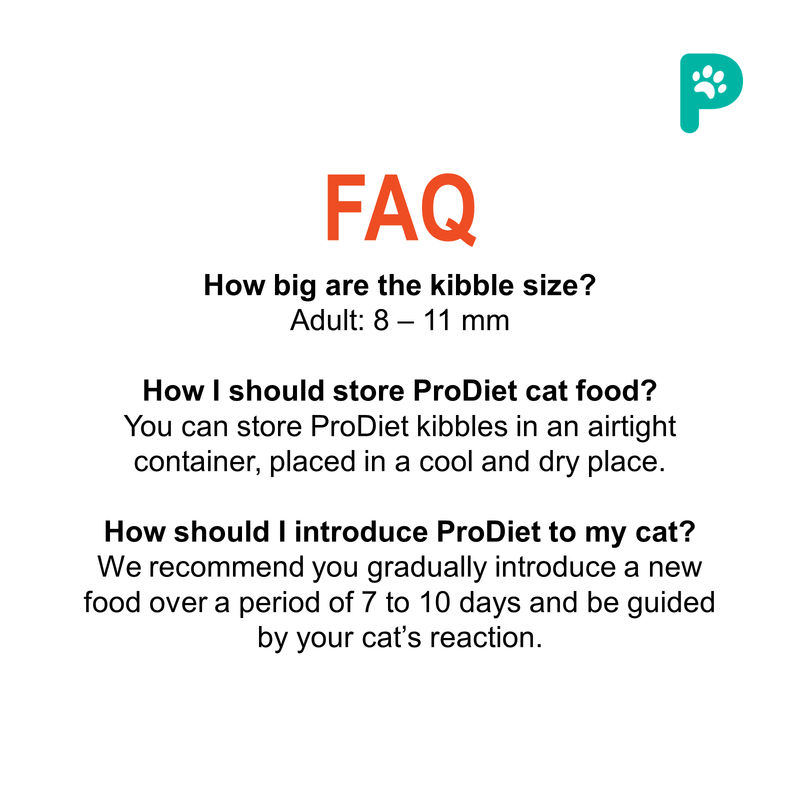 ProDiet 500G Dry Cat Food (Ocean Fish)