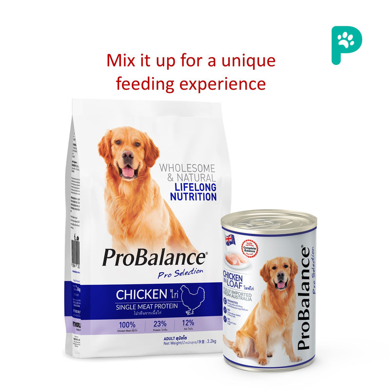 ProBalance Chicken 3.2KG Single Source Adult Dry Dog Food