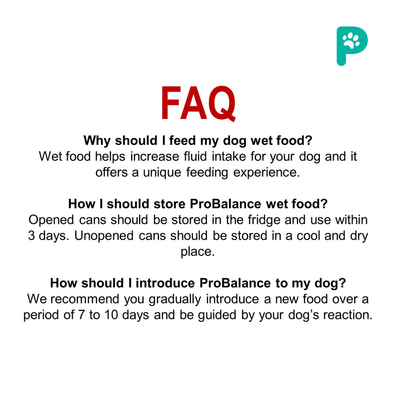 Probalance 400g Beef With Vegetable Wet Dog Food