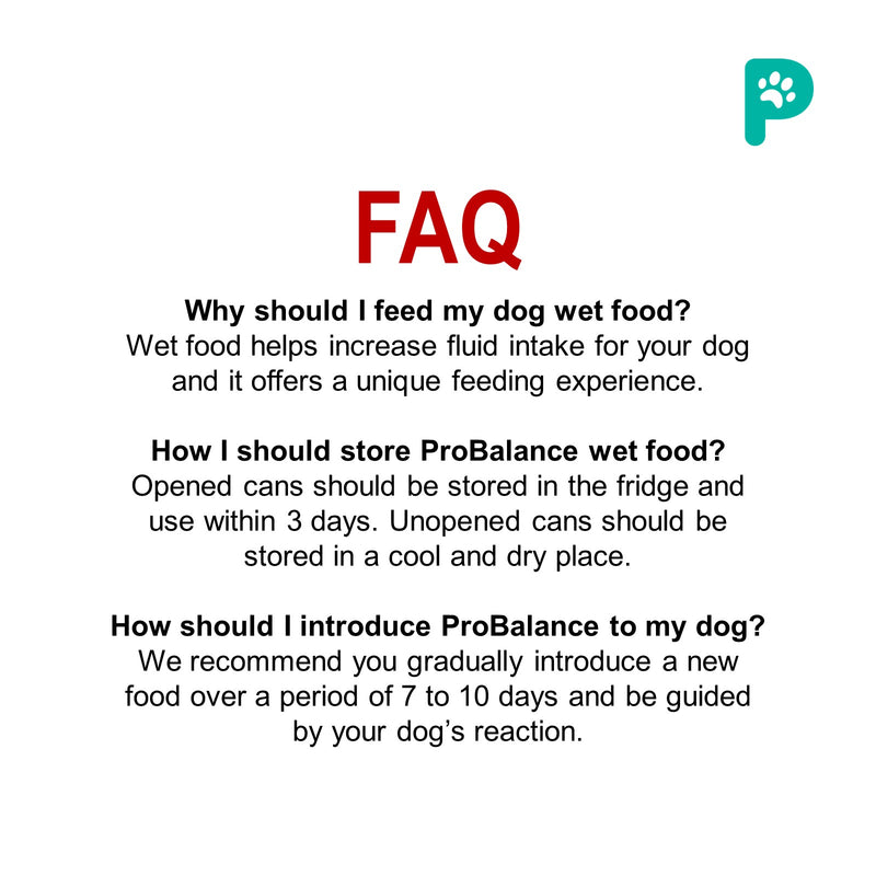 ProBalance 100G Tender Lamb Gourmet Selection Wet Dog Food