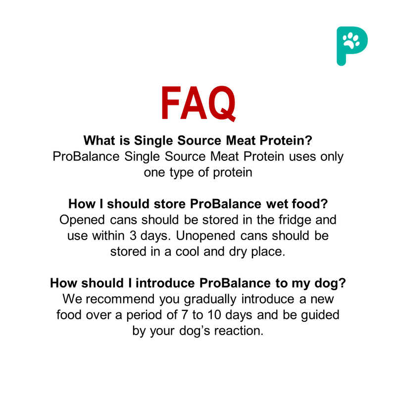 Probalance 1.5kg Single Source Puppy Dry Food