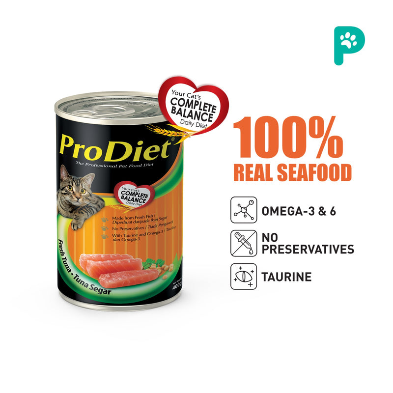 ProDiet 400G Wet Cat Food (Fresh Tuna)